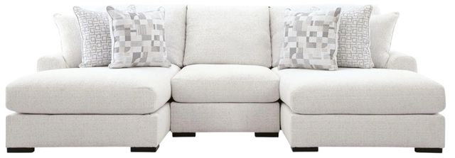 Signature Design by Ashley® Wynncroft Manor 3-Piece Chalk U-Shape Sectional and Double Chaise-0
