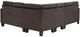 Homelegance® Lantana Chocolate Reversible Sectional-3