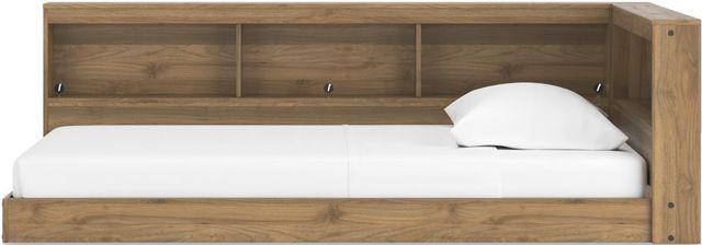 Signature Design by Ashley® Deanlow Honey Full Bookcase Storage Bed-1