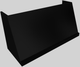 Vent-A-Hood® 60" Wall Mounted Range Hood-Black-4