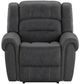 Emerald Home Baldwin Slate Gray Manual Recliner-3