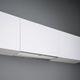 Falmec Design Collection 34" Scotch Brite Stainless Steel with Black Glass Under Cabinet Range Hood-3