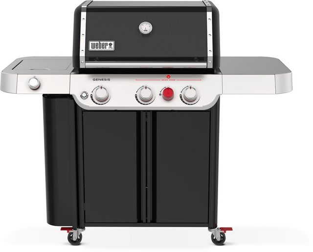 Weber® Genesis E-335 3-Burner Black Freestanding Liquid Propane Gas Grill