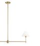 Forty West Essie Gold Chandelier-1