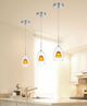 Cal® Lighting & Accessories Clear/Yellow Mini Pendant-1