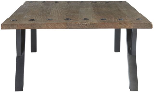 Signature Design by Ashley® Haffenburg Medium Brown Coffee Table-1