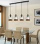 Cal® Lighting & Accessories Beacon Black/Dark Bronze Tall Island Fixture-1
