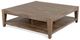 Sunny Designs™ Vivian Weathered Brown Coffee Table-0