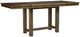 Signature Design by Ashley® Moriville 5-Piece Grayish Brown Counter Height Dining Set-2