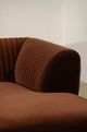 Moe's Home Collection Zandro 2-Piece Warm Brown Left-Arm Facing Sectional and Chaise-4