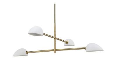Renwil® Basil White Chandelier Lighting-0