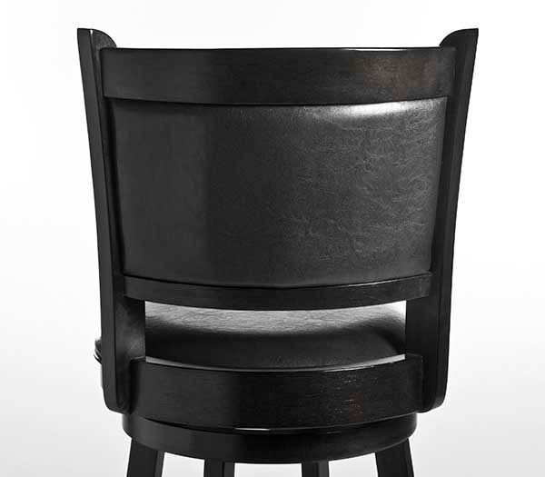 HH2 Home Dennery Cherry Black Swivel Counter Stool-2