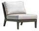 Ratana Lucia Ash Grey Alumium Armless Chair-0