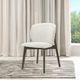 ACME Furniture Mallin 2-Piece Gray/Walnut Upholstered Dining Side Chair Set-1