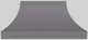 Vent-A-Hood® Designer Series 66" Gunsmoke Wall Mounted Range Hood-0