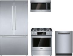 Bosch 4 Piece Stainless Steel Kitchen Package