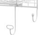 Linon White Cubby Wall Shelf-5