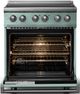 Viking® 5 Series 30" Splash Pro Style Induction Range with Polished Chrome Trim-1