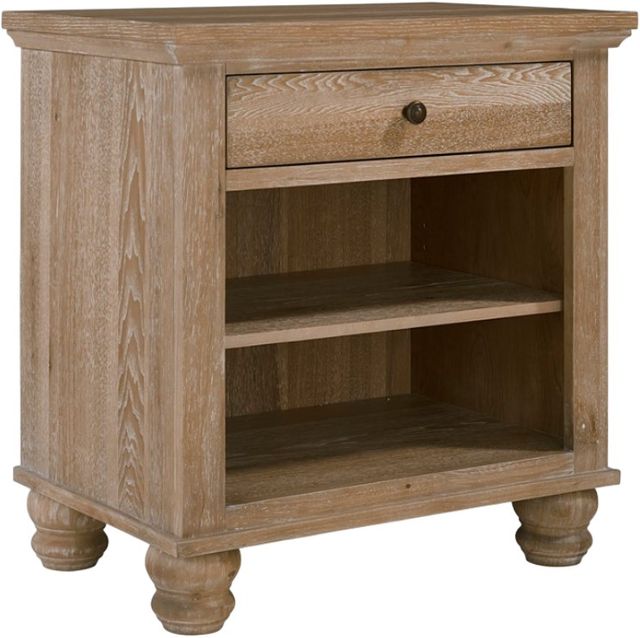aspenhome® Cambridge Modern Khaki 1-Drawer Nightstand-0