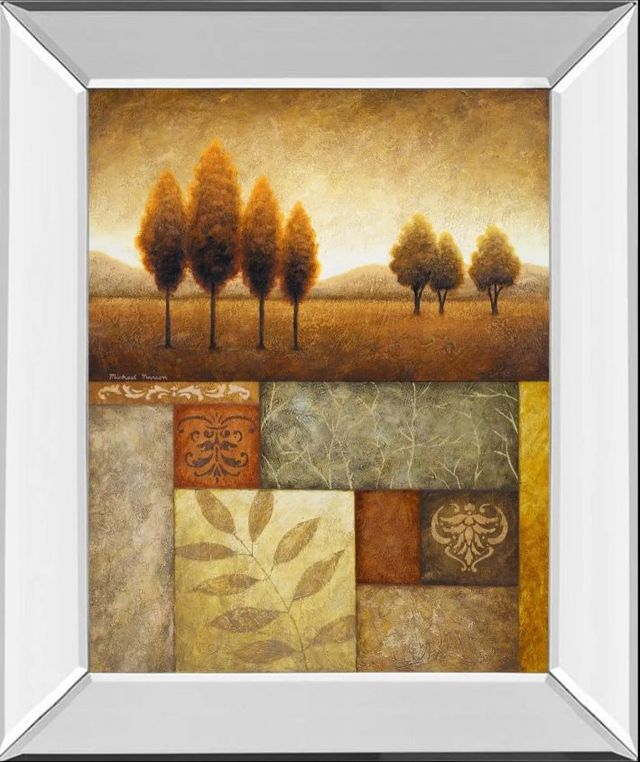 Classy Art Plainview II by Michael Marcon Mirror Framed Wall Art-0