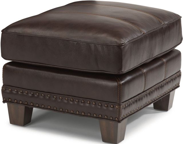 Flexsteel® Port Royal Brown Ottoman