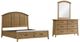 Intercon Jackson Golden Oak 3pc King Storage Bedroom Group-2