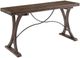 Elements International New Bedford Dark Brown Dining Table-2