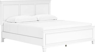 Signature Design by Ashley® Fortman White King Panel Bed