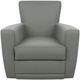 American Leather® Customizable Ethan Leather Swivel Chair-2