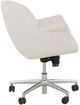 Fairfield® Customizable Misty Executive Desk Chair with Polished Nickel Base-1
