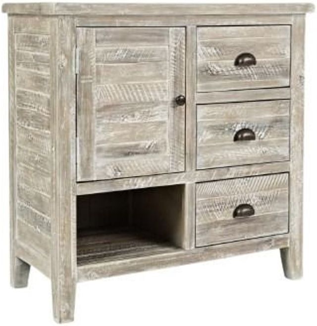 Jofran Inc. Artisan's Craft Washed Gray Accent Chest-0