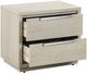 Armen Living Abbey Silver Grey Nightstand -3