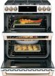Café™ 30" Matte White Double Oven Slide In Gas Range-3