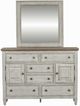 Liberty Furniture Heartland 3-Piece Antique White Optional King Bedroom Set-3