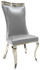 Furniture of America® Palazzo 2-Piece Silver Side Chair Set-0