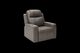 iPowr Kona Grey Leather Dual Power Multimedia Recliner-0