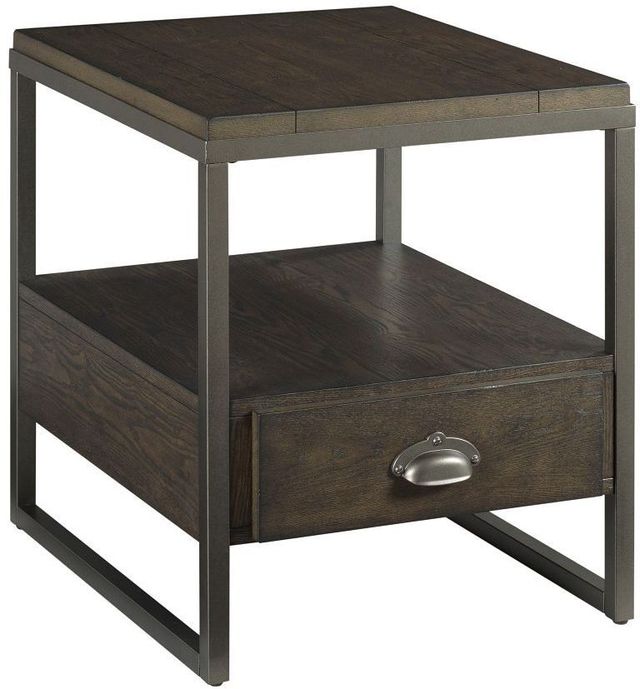 Hammary® Baja II Cocoa Rectangular Drawer End Table Store For