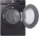 Samsung 7.5 Cu. Ft. Brushed Black Front Load Electric Dryer-1