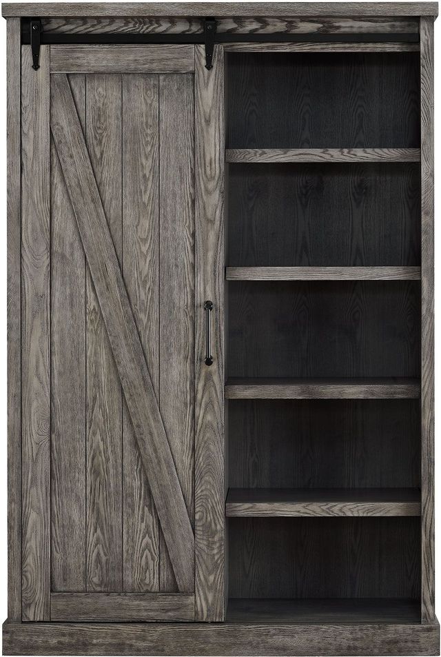 Martin Furniture Avondale Gray Bookcase-0