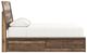 Signature Design by Ashley® Chirason Brown Queen Panel Storage Bed-2