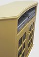 American Heartland Manufacturing Poplar 50" Tall Curve Corner TV Stand-2
