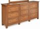 Witmer Furniture Taylor J Brown Dresser-0