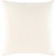 Surya La Guirlande Cream 18"x18" Toss Pillow with Down Insert-1