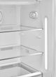 Smeg 50's Style 24'' 9.9 Cu. Ft. Cream Compact Refrigerator-4