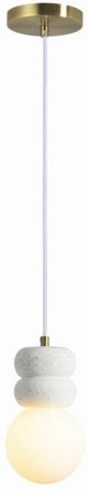Renwil® Candra Plated Antique Brushed Brass Pendant Light-1