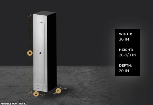 JennAir® 30" Stainless Steel Retractable Downdraft Ventilation-5