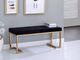 ACME Furniture Boice Black/Champagne Bench-1