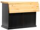 American Heartland Manufacturing Poplar Flip-Up Top Kitchen Island-1