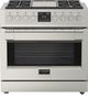 Fulgor Milano 600 Series 36" Stainless Steel Pro Style Gas Range-0