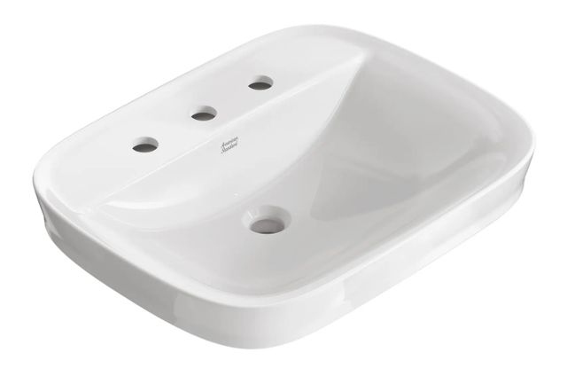 American Standard Aspirations White Above Counter Sink with 8" Centers-4